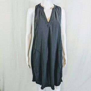 Splendid Collection Dark Gray Sleeveless Casual Dress Women's Size Small